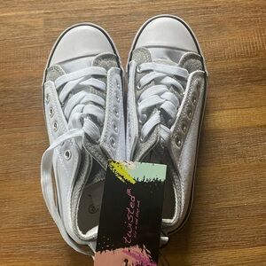NWT girls fashion sneakers. Size 2